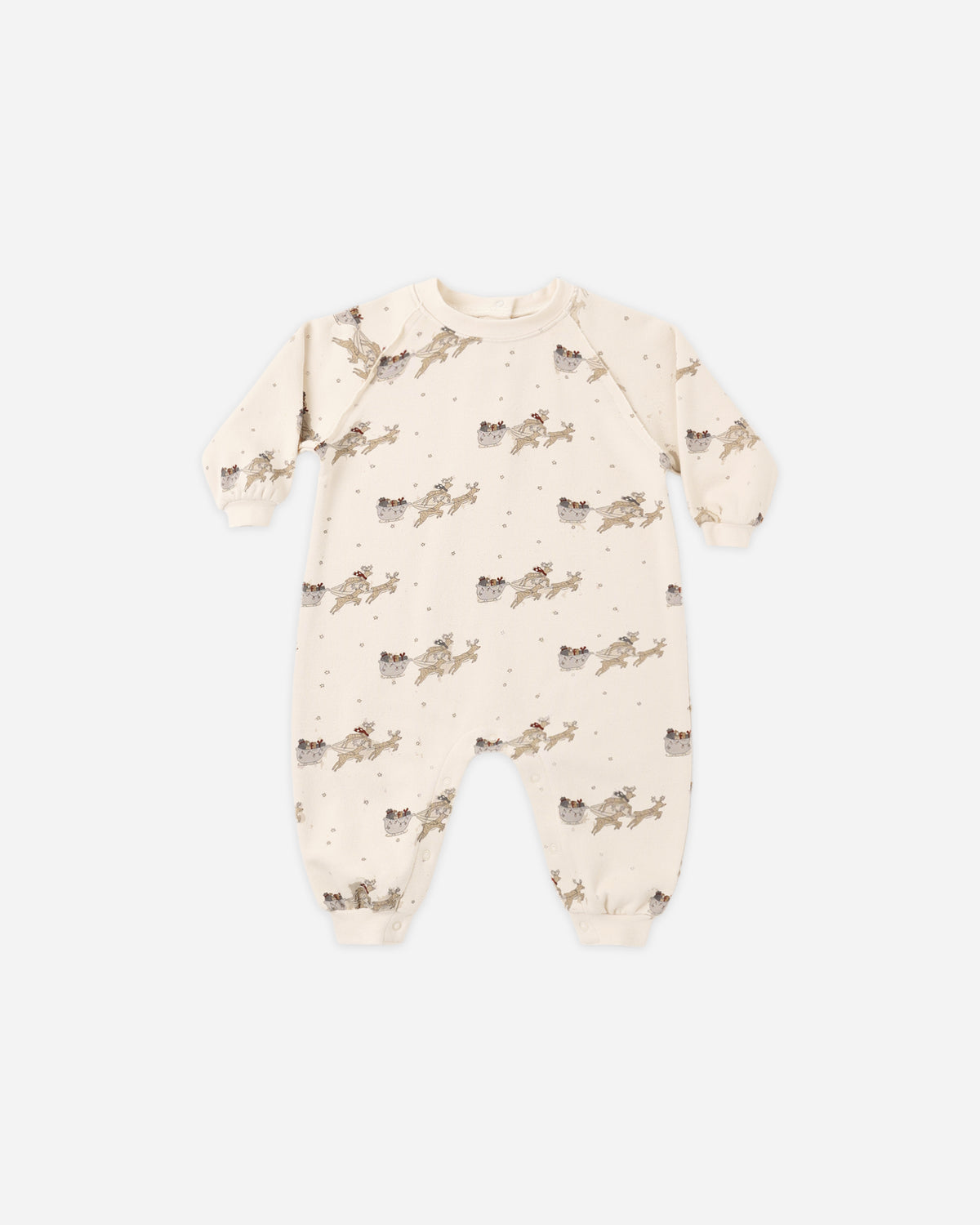Rylee + Cru - Raglan Jumpsuit || Reindeer