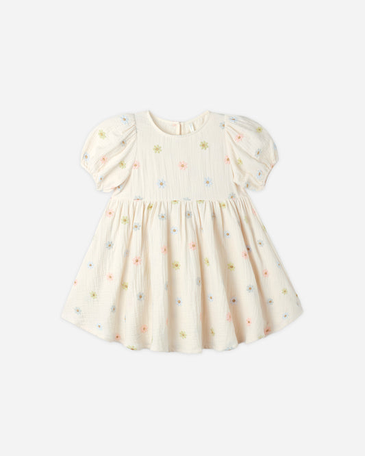 Rylee + Cru - Marley Dress || Embroidered Daisies