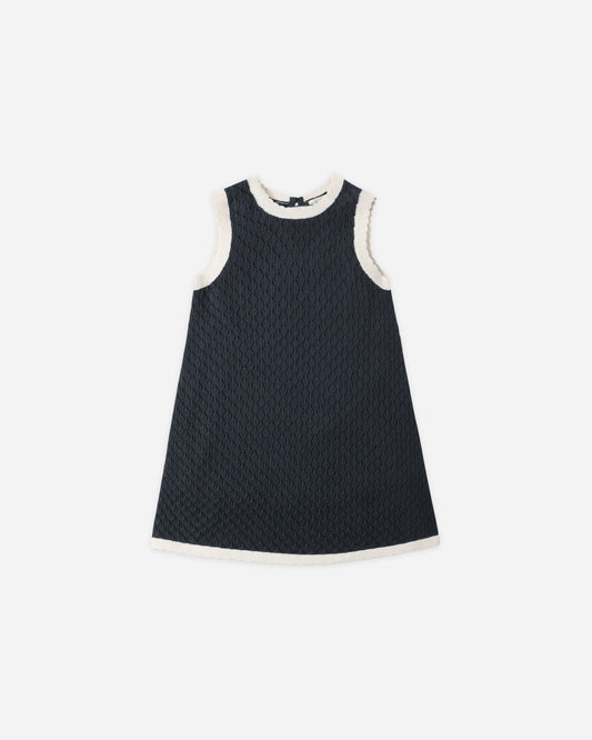 Rylee + Cru - Crochet Tank Mini Dress || Navy