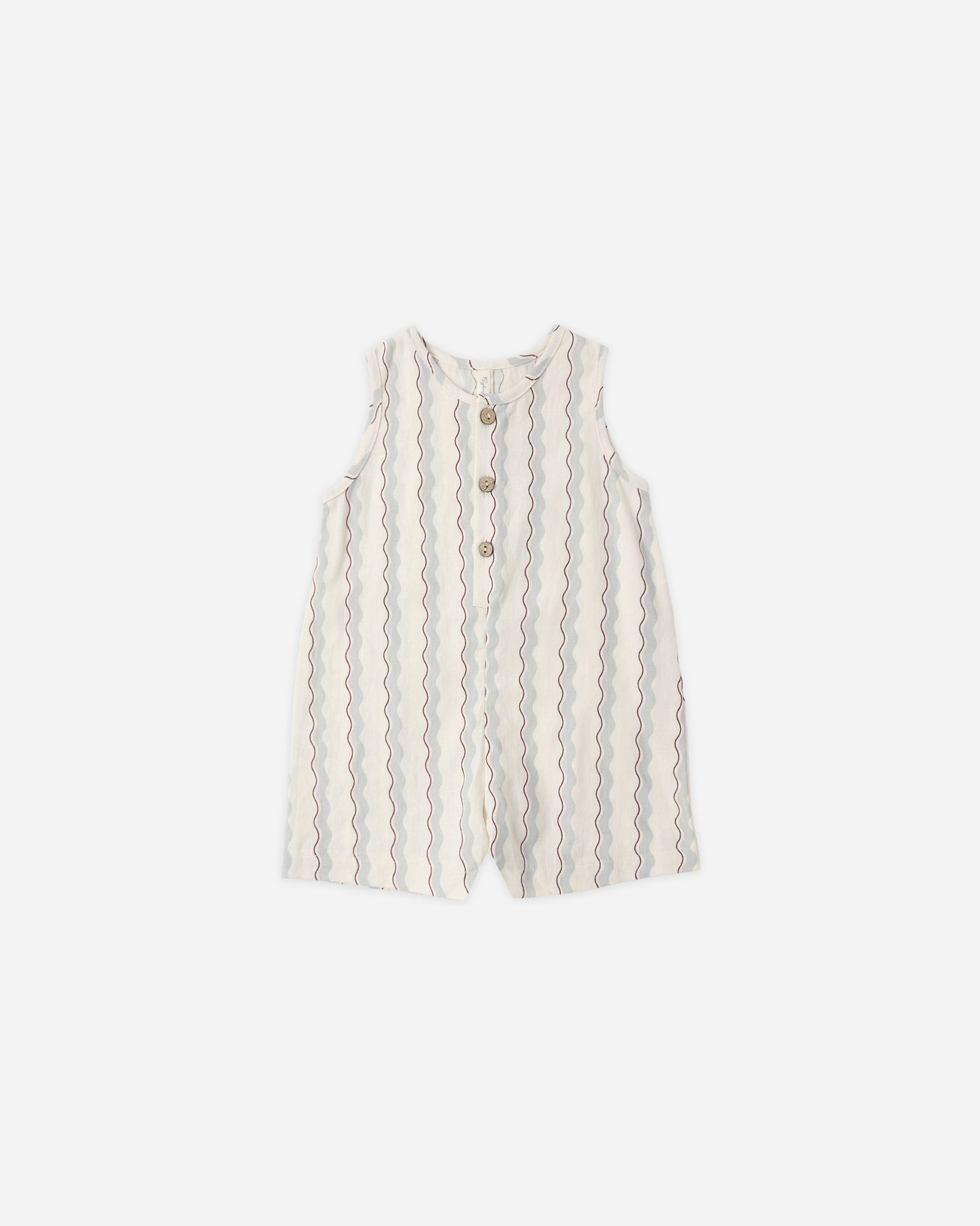 Rylee + Cru - Mavrick Romper || Wave Stripe