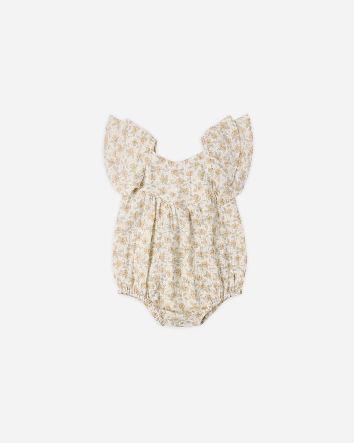 Rylee + Cru - Roxy Romper || Yellow Floral