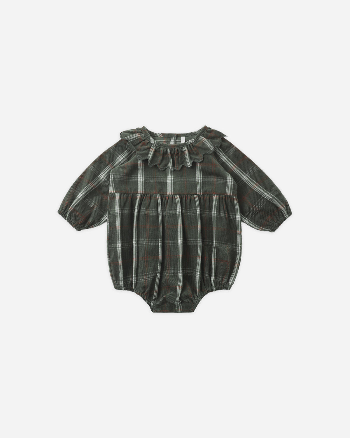 Rylee + Cru - Freya Romper || Holiday Plaid