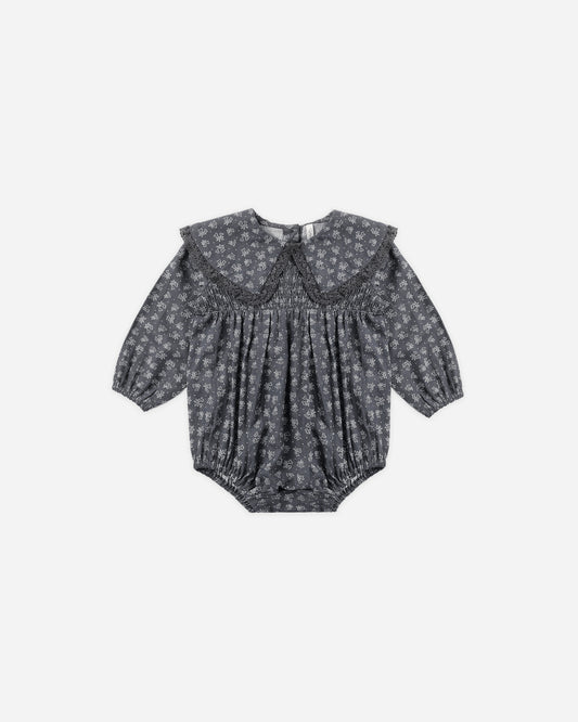 Rylee + Cru - Fern Romper || Heart Ditsy
