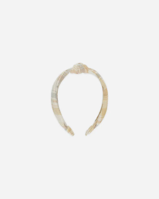 Rylee + Cru - Knotted Headband || Pastel Plaid