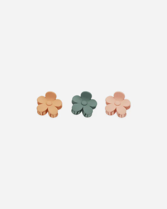 Rylee + Cru - Flower Hair Clip || Grapefruit, Eucalyptus, Pink