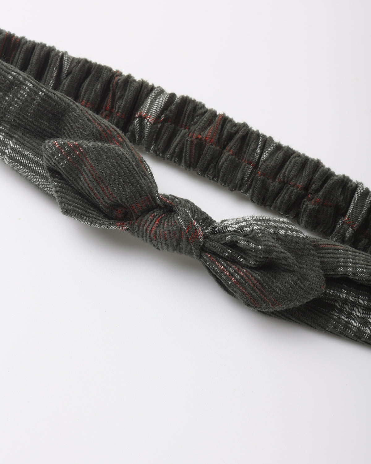 Rylee + Cru - Baby Bow Headband || Holiday Plaid