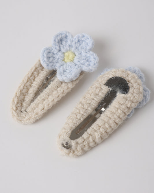 Rylee + Cru - Crochet Clip Set || Natural