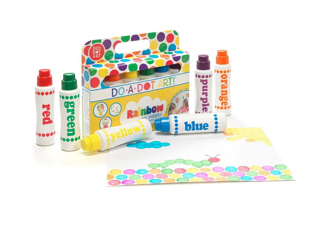 Do-A-Dot-Art - Rainbow Dot Markers 6pk