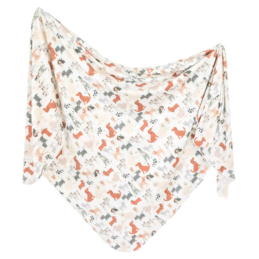 Copper Pearl - Rufus Knit Swaddle Blanket