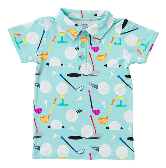 Birdie Bean - Scottie Golf Polo Shirt