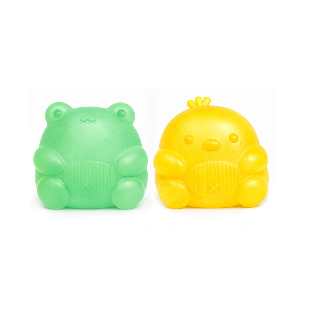 Top Trenz Inc - Super Duper Sugar Squisher - Mini Duck & Frog 2 Pack | Fidget | Squish (limit 1)