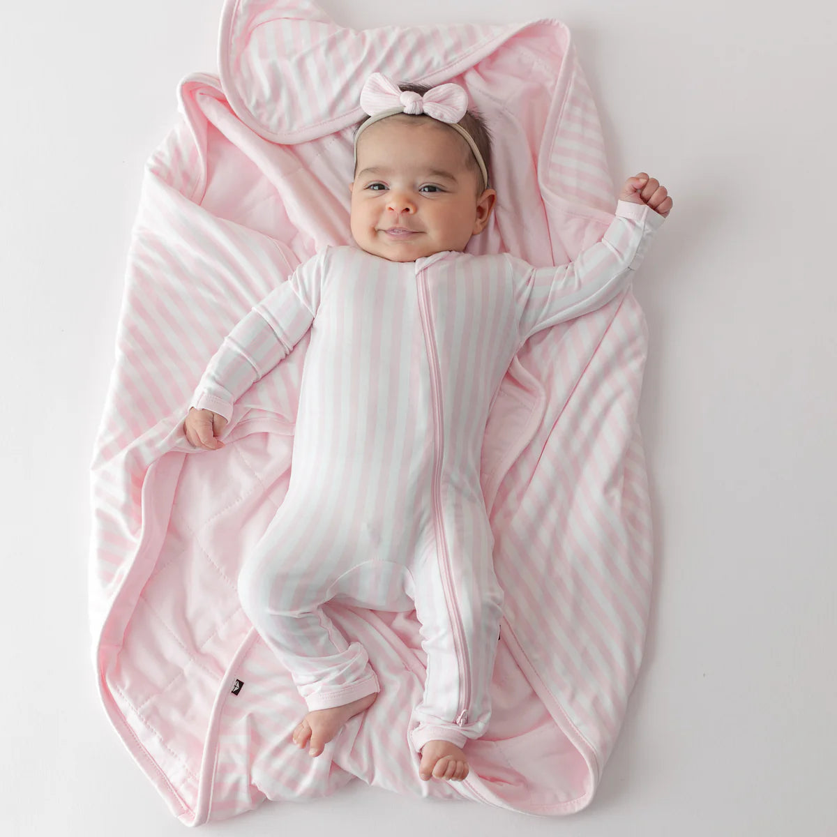 Kyte Baby - Small Sakura Stripe Baby Blanket 1.0