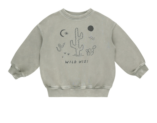 Rylee + Cru - Relaxed Sweatshirt - Wild West
