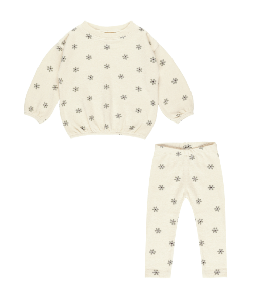 Rylee + Cru - Spongey Knit Set - Daisy