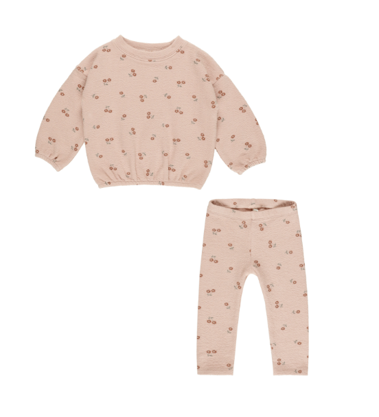 Rylee + Cru - Spongey Knit Set - Blossom