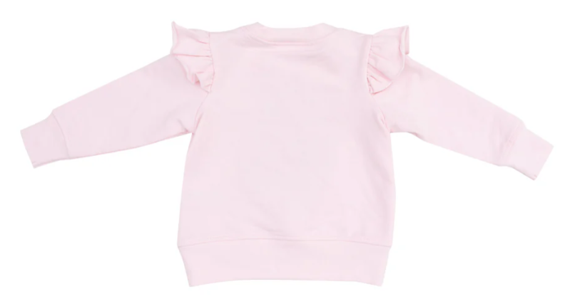 Angel Dear - Sibling Lil Sis Ruffle Sweatshirt