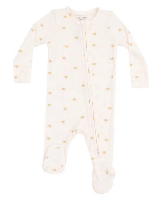 Angel Dear - Simple Suns 2 Way Zipper Footie