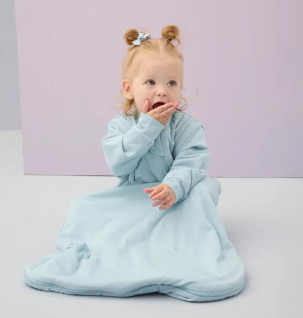 Nest Designs - Bamboo Jersey Long Sleeve Sleep Bag - 1.0 TOG