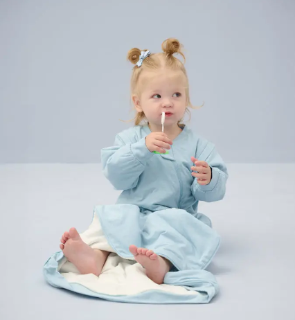 Nest Designs - Bamboo Jersey Long Sleeve Sleep Bag - 1.0 TOG