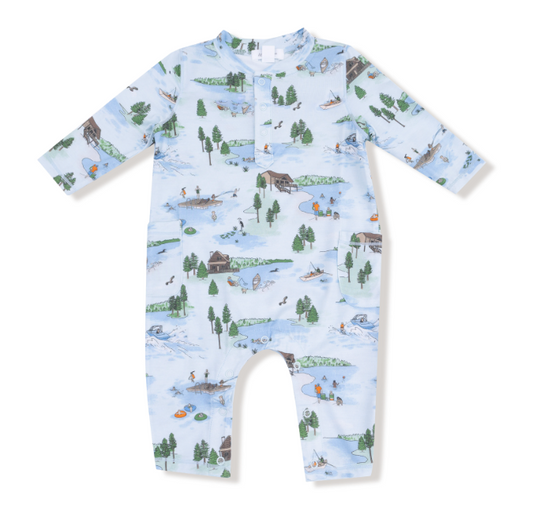 Angel Dear - Lake Life - Uni Romper