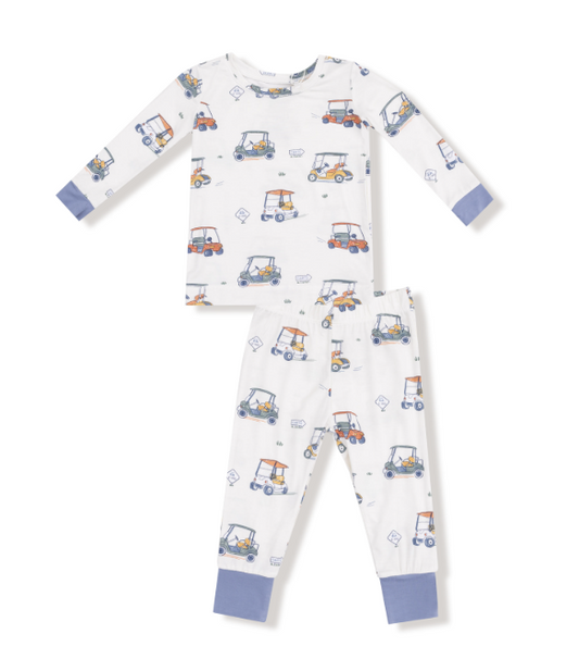 Angel Dear - Zooming Golf Carts - L/S Loungewear Set