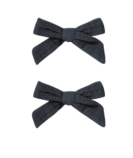 Rylee + Cru - Bows, Set of 2 || Navy