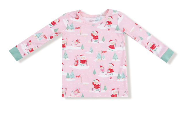 Angel Dear - Golfing Mrs. Claus & Elves - L/S Loungewear Set