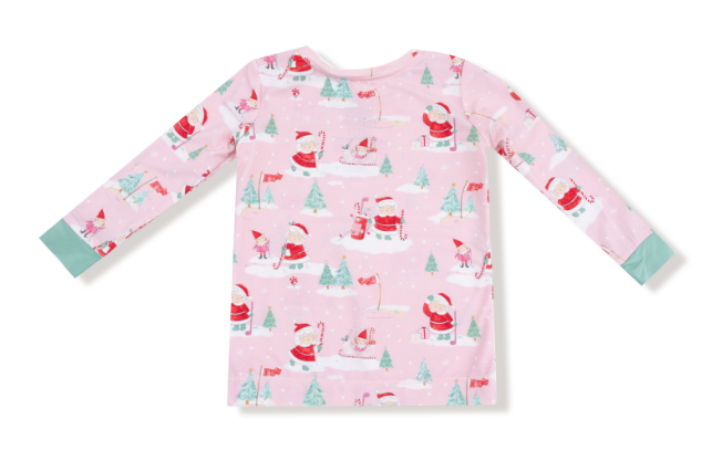 Angel Dear - Golfing Mrs. Claus & Elves - L/S Loungewear Set