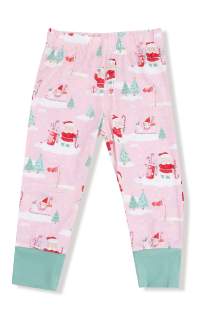 Angel Dear - Golfing Mrs. Claus & Elves - L/S Loungewear Set