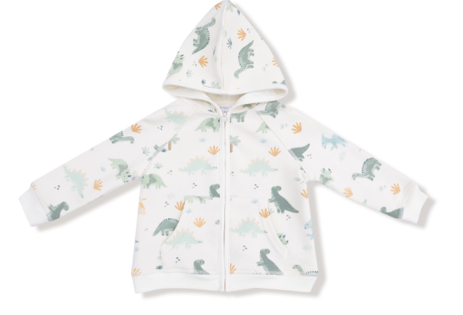 Angel Dear - Soft Dinos - French Terry - Zip Hoodie & Jogger Set