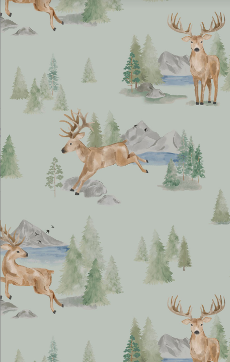 Angel Dear - Buck Deer - 2 Way Zipper Romper