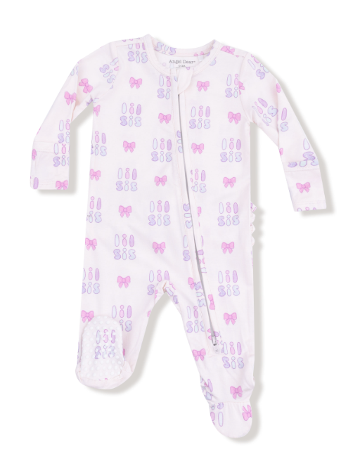 Angel Dear - Lil Sis - 2 Way Zipper Footie