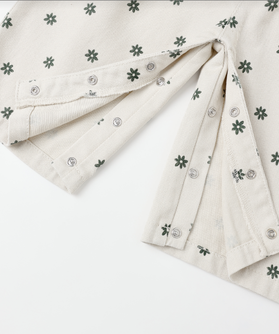 Rylee + Cru - Wide Leg Overall || Mini Daisy