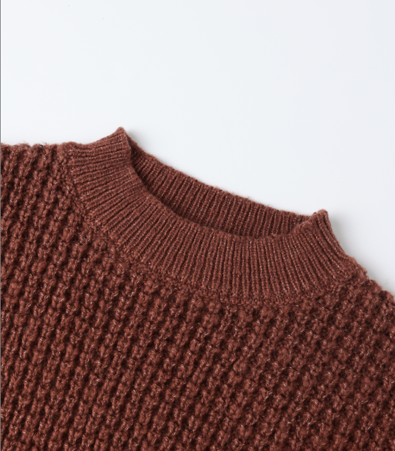 Quincy Mae - Chunky Knit Sweater || Cranberry