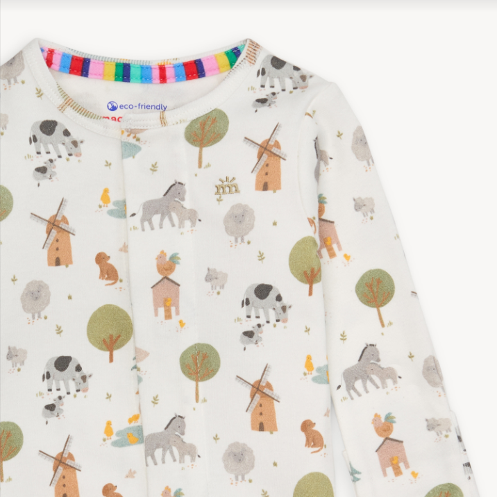 Magnetic Me - Funny Farm Organic Cotton Coverall