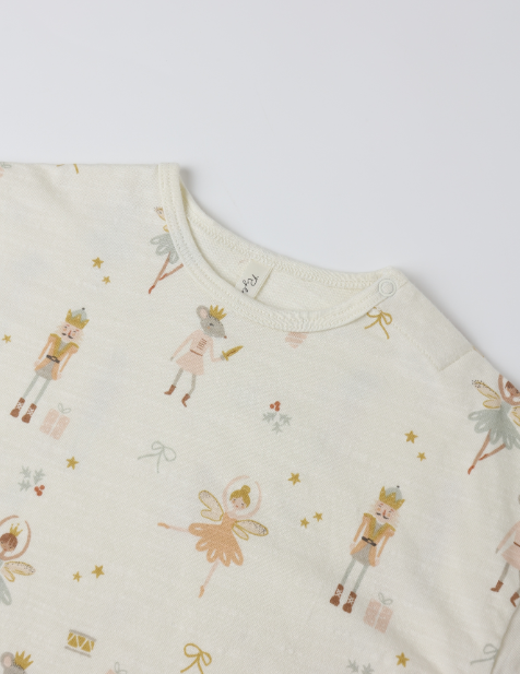 Rylee + Cru - Long Sleeve Tee + Pant Set || Nutcracker