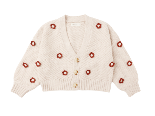 Rylee + Cru - Boxy Crop Cardigan || Ruby Daisy