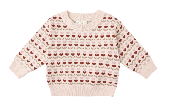 Rylee + Cru - Shiloh Sweater || Ruby Hearts