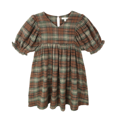 Rylee + Cru - Jolene Dress || Holiday Plaid