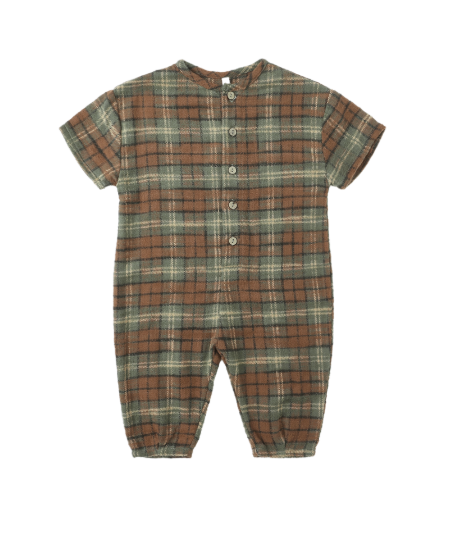 Rylee + Cru - Hayes Jumpsuit || Holiday Plaid
