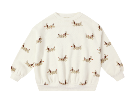 Rylee + Cru - Relaxed Sweatshirt || Christmas Dogs