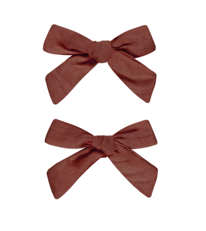 Rylee + Cru - Bows, Set of 2 || Ruby
