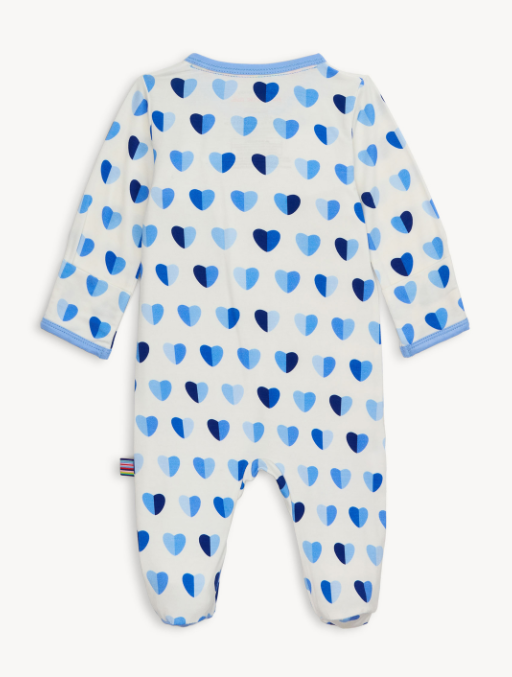 Magnetic Me - Blue XOXO Modal Footie