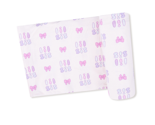 Angel Dear - Lil Sis Swaddle Blanket