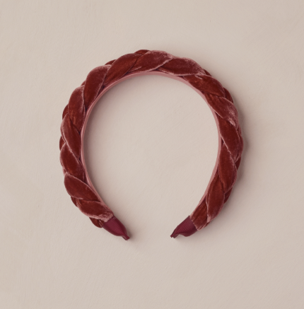 Noralee - Braided Headband | Ruby