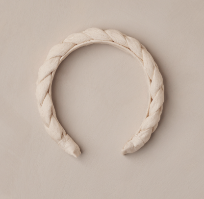 Noralee - Braided Headband | Ivory