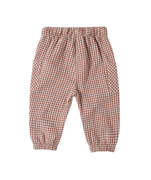 Quincy Mae - Luca Pant || Red Gingham