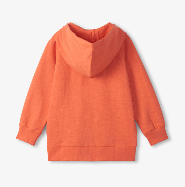 Hatley - Full Zip Hoodie - Flamingo