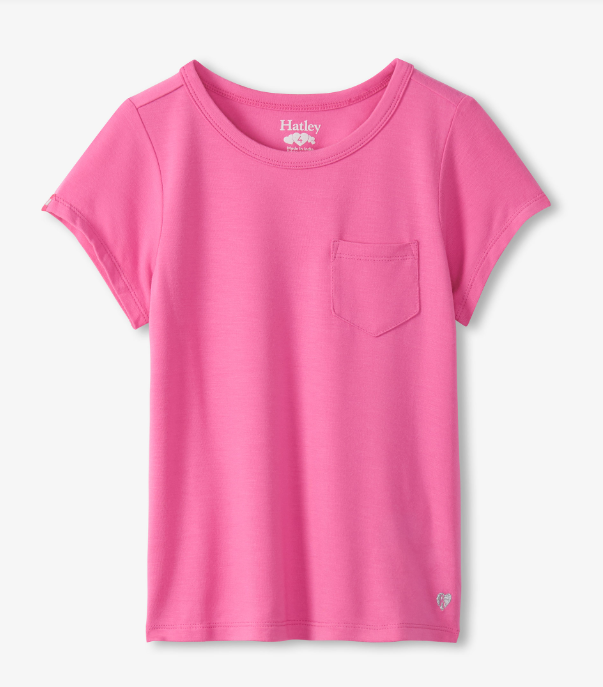Hatley - Pocket Tee - Strawberry Moon