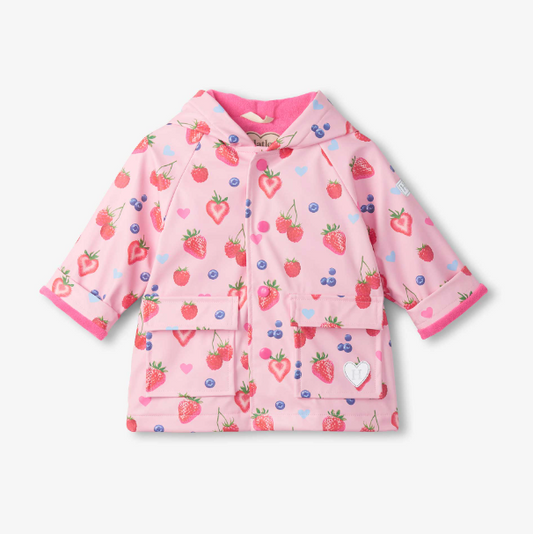 Hatley - Snap Rain Coat - Summer Berries